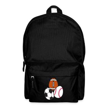 American Football Fußball Sport Baseball - Backpack - black - Front