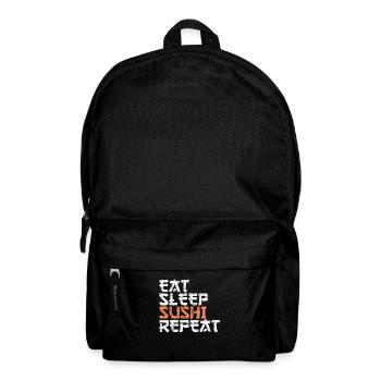 Eating Sleeping Sushi - Backpack - black - Front