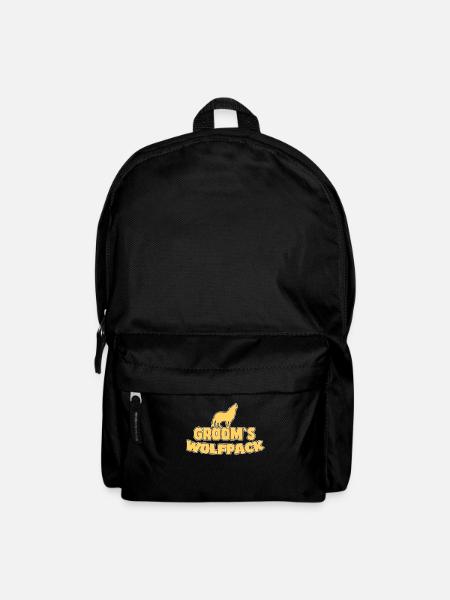 Bräutigam`s Wolfsrudel - Rucksack - Schwarz