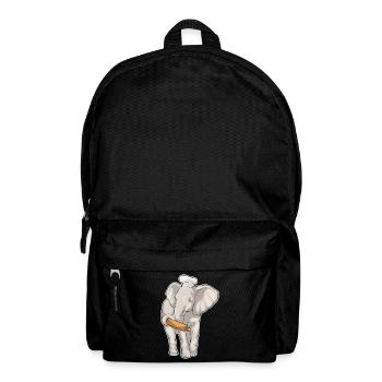 Pâtisserie de rouleau à pâtisserie Elephant - Sac à dos - noir - Devant