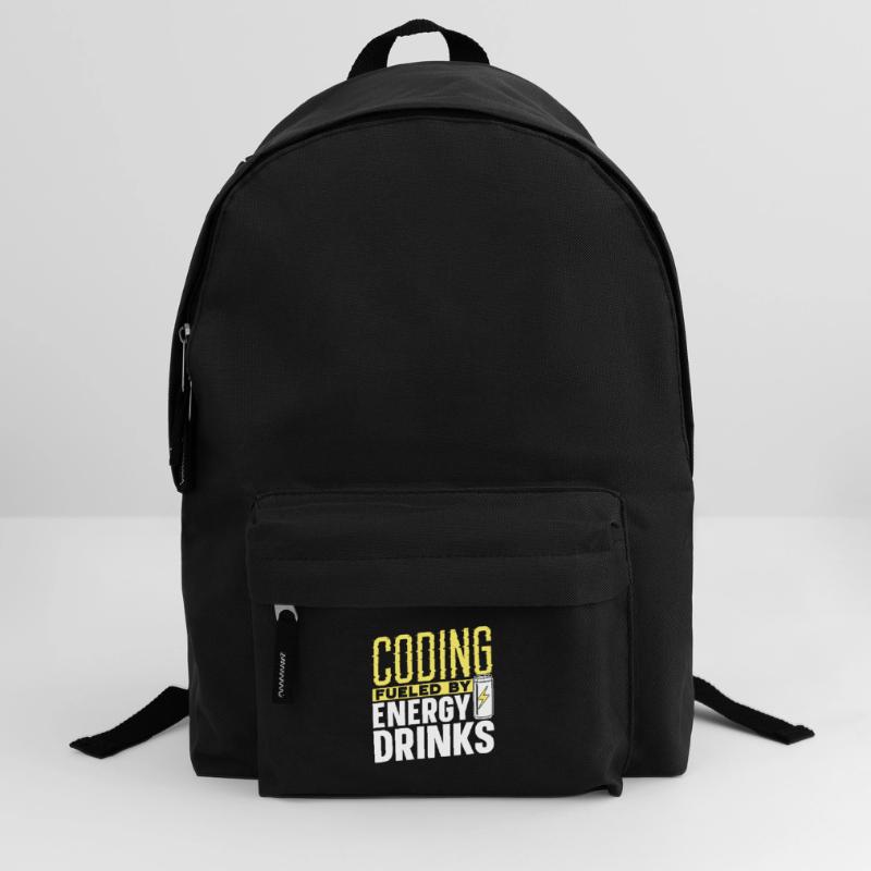 Programmieren Mit Energydrinks Coding Coder Code Rucksack