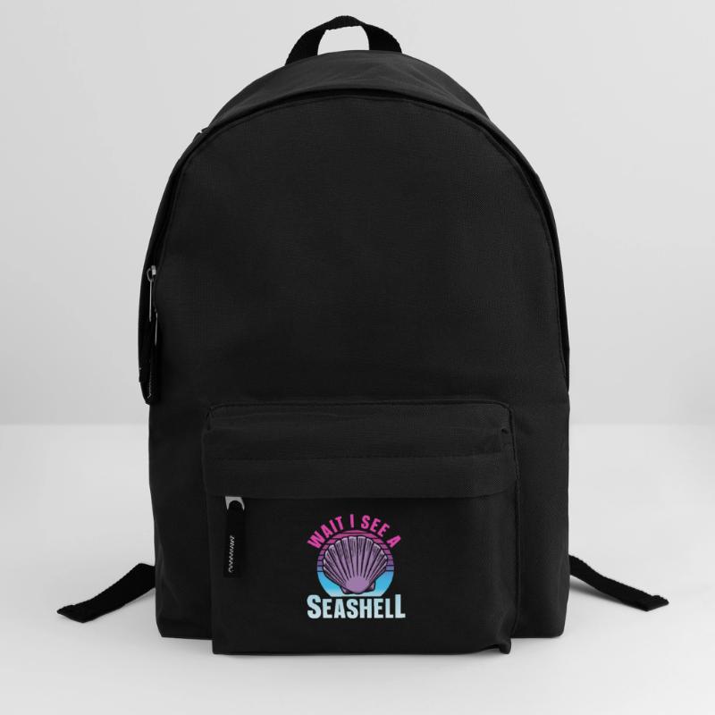 Wait I see a shell collecting shells Backpack