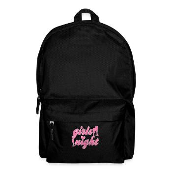 Mädels night - Rucksack - Schwarz - Vorne