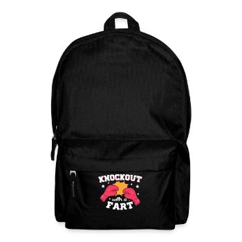 Knockout Mit Einem Furz Combat Sports Boxer - Rucksack - Schwarz - Vorne