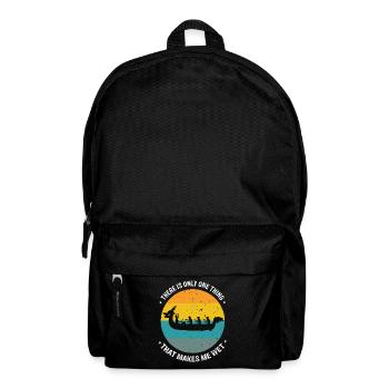 Dragon Boat Racing Theme for Dragon Boating - Backpack - black - Front