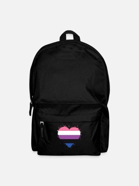 Pride LGBTQ. Aussage - Rucksack - Schwarz
