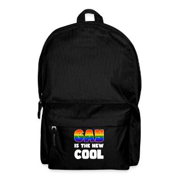 Pride LGBTQ. Aussage - Rucksack - Schwarz - Vorne