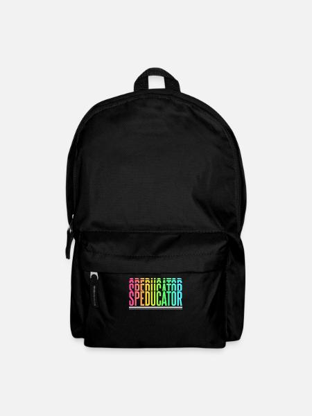 Speducator Éducateur spécialisé Enseignant Éducation spécialisée - Sac à dos - noir