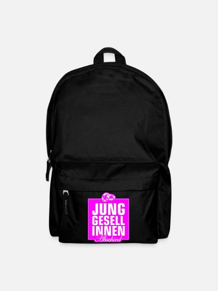 Junggesellinnenabschied Jga Herz - Rucksack - Schwarz