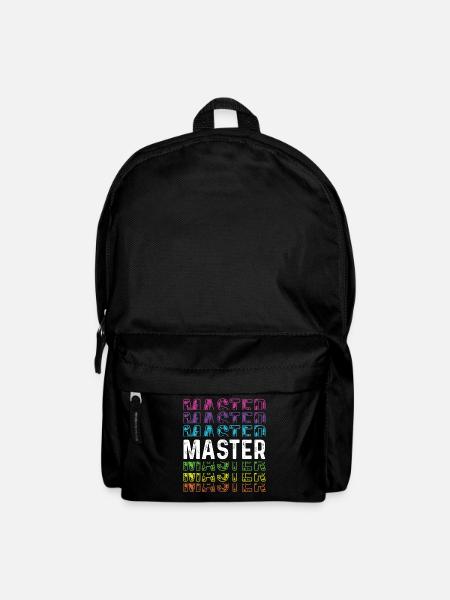 Maître Meilleur Expert L’Homme La Légende - Sac à dos - noir