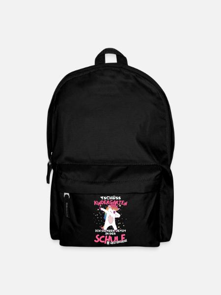 Kitaabgänger Einhorn Geschenkset für Schulbeginn - Rucksack - Schwarz