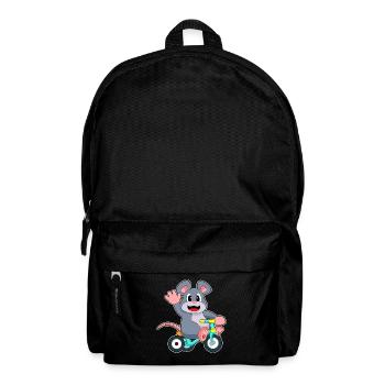 Rat Bicycle - Backpack - black - Front