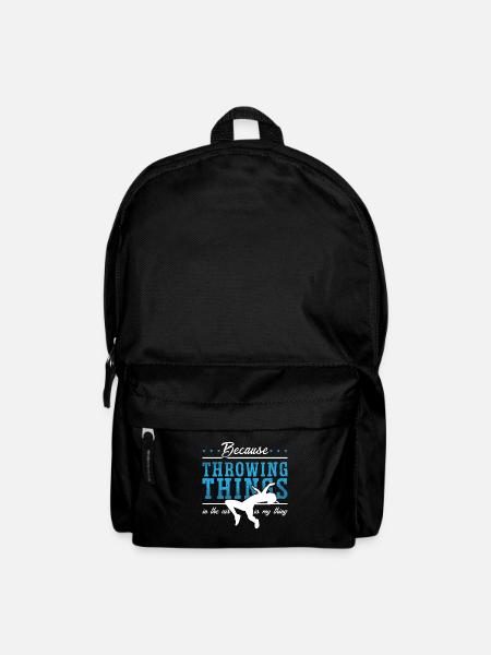 Track And Field Because Throwing Things Sprinting - Rucksack - Schwarz