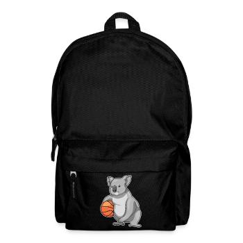 Koala Basketball Player Basketball - Backpack - black - Front