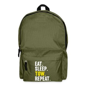 Tow Truck Driver - Backpack - olive green - Front