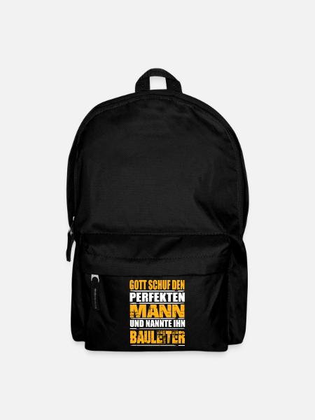 Bauleiter - Rucksack - Schwarz