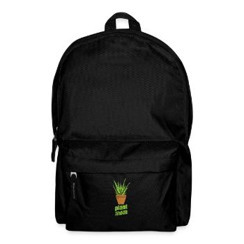 Plant Mom Aloe Vera Cream Cosmetics Natural - Backpack - black - Front