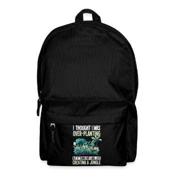 Funny Plants Garden Plant Jungle - Backpack - black - Front