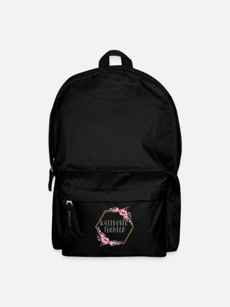 Weltbeste Tochter Kind Geburtstag Geschenk - Rucksack - Schwarz