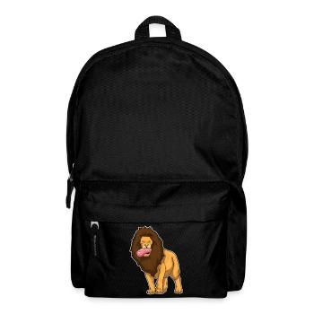Viande de lion - Sac à dos - noir - Devant