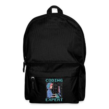 Programmeur Codeur Expert en programmation - Sac à dos - noir - Devant