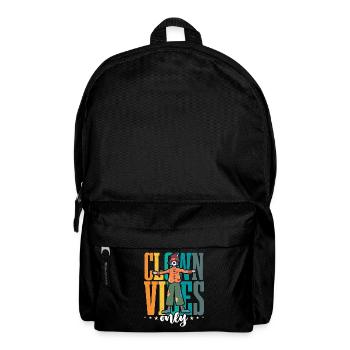 Circus Clown Vibes Only Circus Performer Juggling - Backpack - black - Front