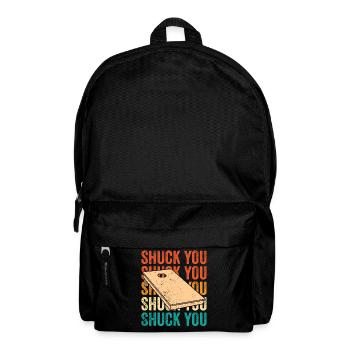 Funny Cornhole Corn Hole Retro - Backpack - black - Front