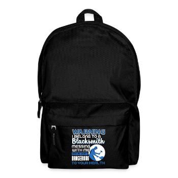 Blacksmith I Belong To Be A Blacksmith - Backpack - black - Front