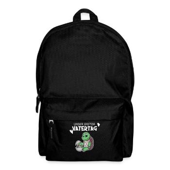 Vatertag - erster Vatertag Geschenk - Rucksack - Schwarz - Vorne