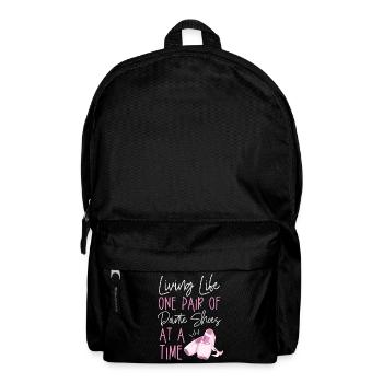 Ballet Dancer Dance Girl Ballerina - Backpack - black - Front