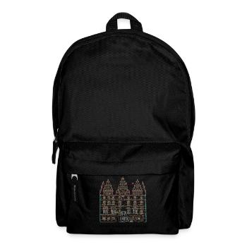 Aalborg, Jens Bangs Stenhus, Dänemark - Rucksack - Schwarz - Vorne