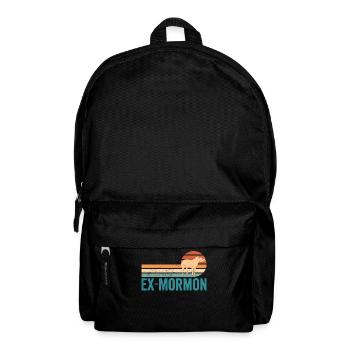 Ex Mormonen Tapir Pferd LDS Retro Exmo - Rucksack - Schwarz - Vorne