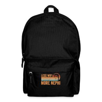 Lustiger Mormonen-Missionar LDS - Rucksack - Schwarz - Vorne