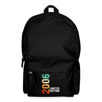 2006 limited Edition Jahrgang Geburtsjahr Retro - Rucksack - Schwarz - Vorne