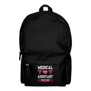 Medizinische Assistentin Mutter Medizinischer - Rucksack - Schwarz - Vorne