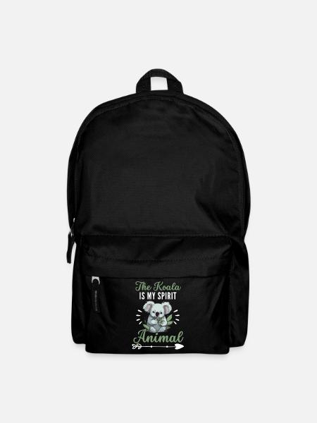 Der Koala ist mein spirituelles Tier Koala - Rucksack - Schwarz