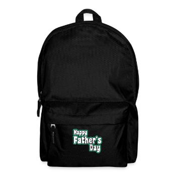 Happy Father's day - Rucksack - Schwarz - Vorne