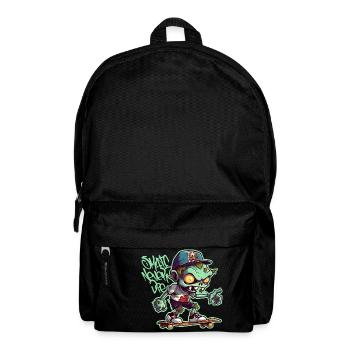 Skate Never Die - Backpack - black - Front