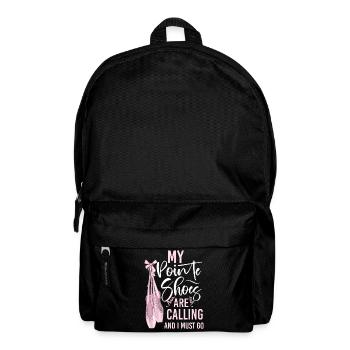 Ballet Dancer Dance Girl Ballerina - Backpack - black - Front