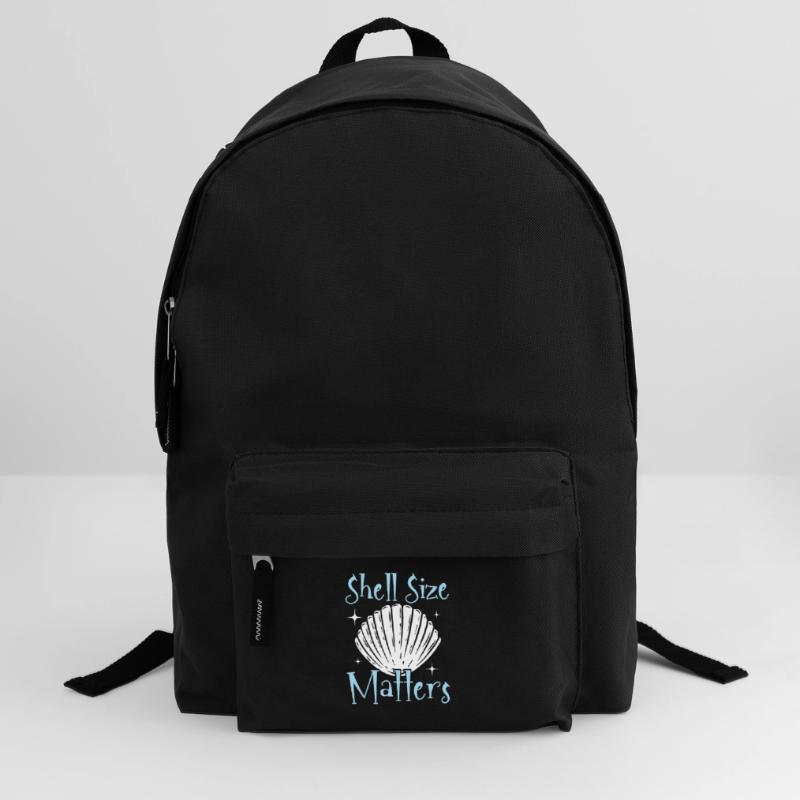 Shell size is important Shell collection Beachcomb Backpack