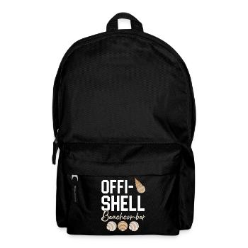Seashell Beach Mop Seashell Beach Mopping - Backpack - black - Front