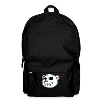 Polar Bear Head - Backpack - black - Front