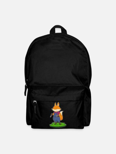 Fuchs Handwerker Hammer Meißel - Rucksack - Schwarz