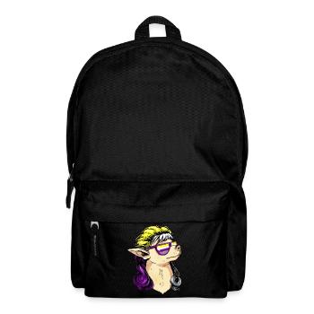 Nicht binäre Stolz Flagge Mullet Chihuahua Hund Su - Rucksack - Schwarz - Vorne