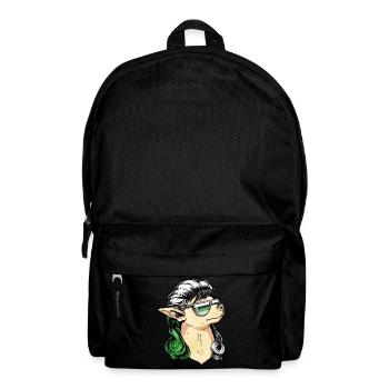 Demiromantischer Stolz Flagge Mullet Chihuahua Hun - Rucksack - Schwarz - Vorne