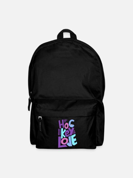 Feldhockey Hallenhockey Hockeygirl - Rucksack - Schwarz