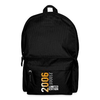 Août 2006 Édition Limitée Année de naissance - Sac à dos - noir - Devant