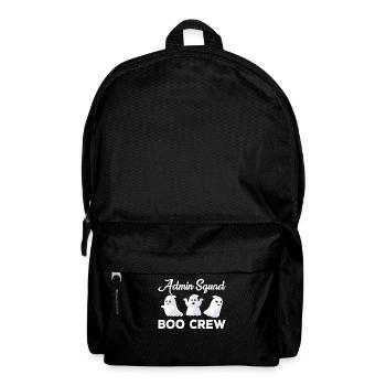 Admin Squad Boo Crew Halloween-kostüm - Rucksack - Schwarz - Vorne