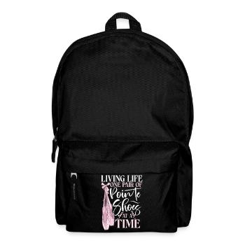 Ballet Dancer Dance Girl Ballerina - Backpack - black - Front