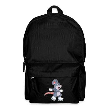 Mouse Ice Skating Skates - Backpack - black - Front